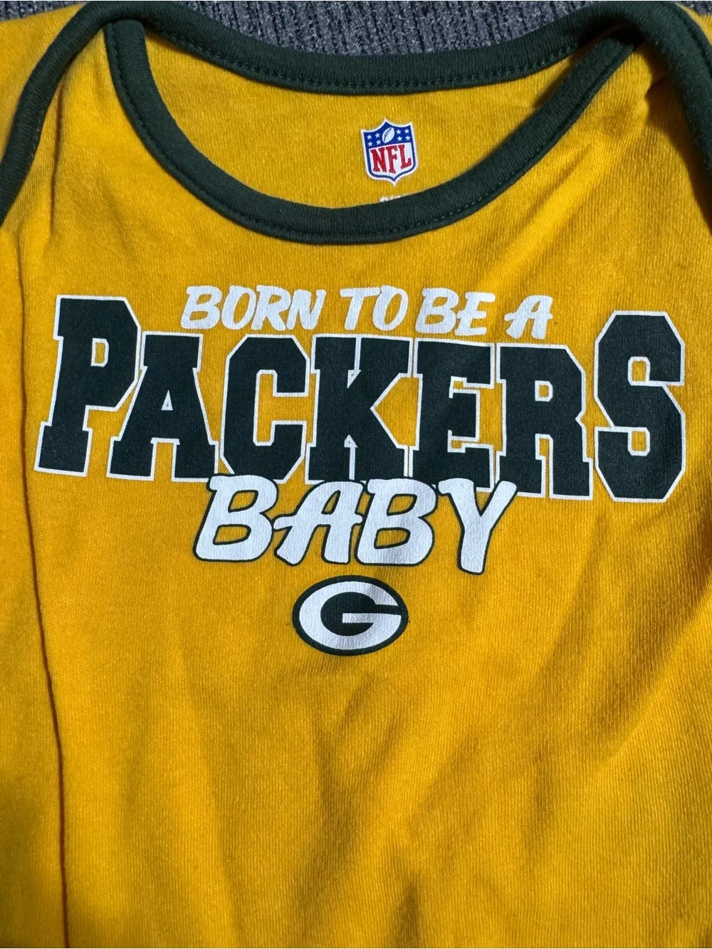 NFL Packers Creeper Set - Bundle of 2